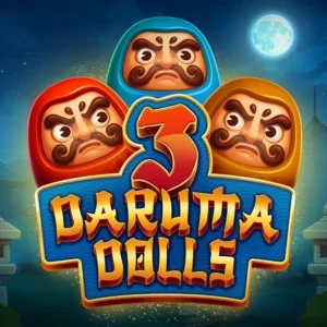 3 Daruma Dolls