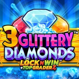 3 Glittery Diamonds