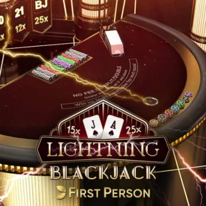 First Person Lightning Blackjack