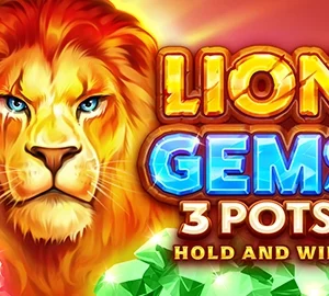 Lion Gems 3 Pots: Hold and Win