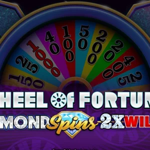 Wheel of Fortune Diamond Spins 2x Wilds